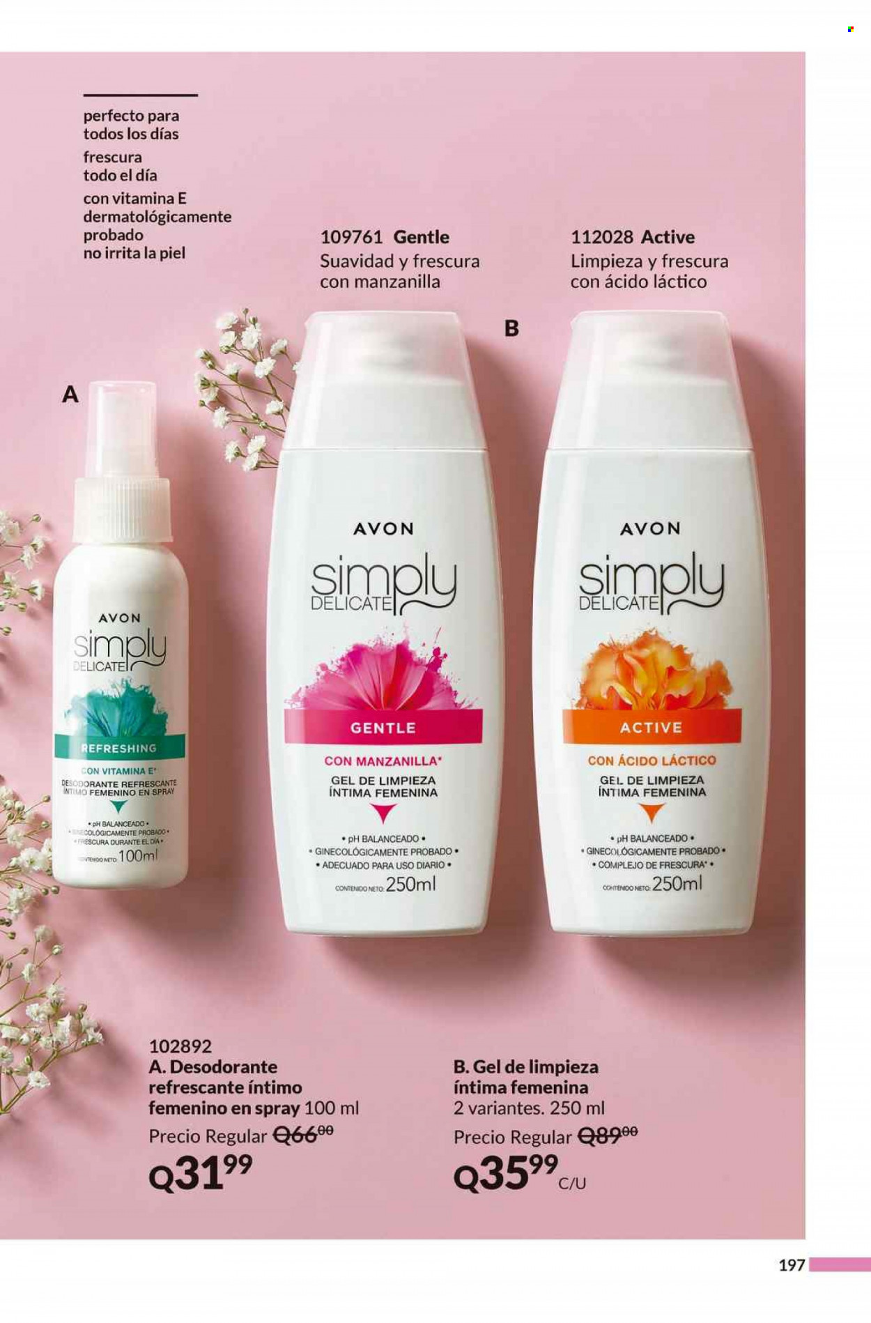Catálogo Avon. Página 197