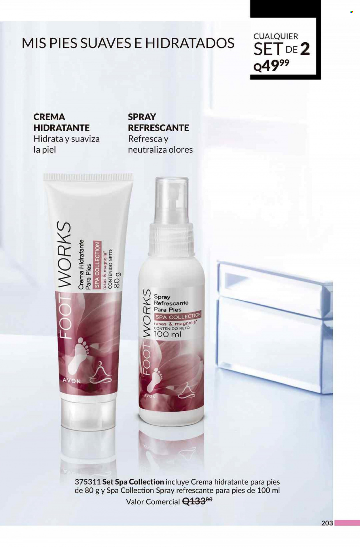 Catálogo Avon. Página 203