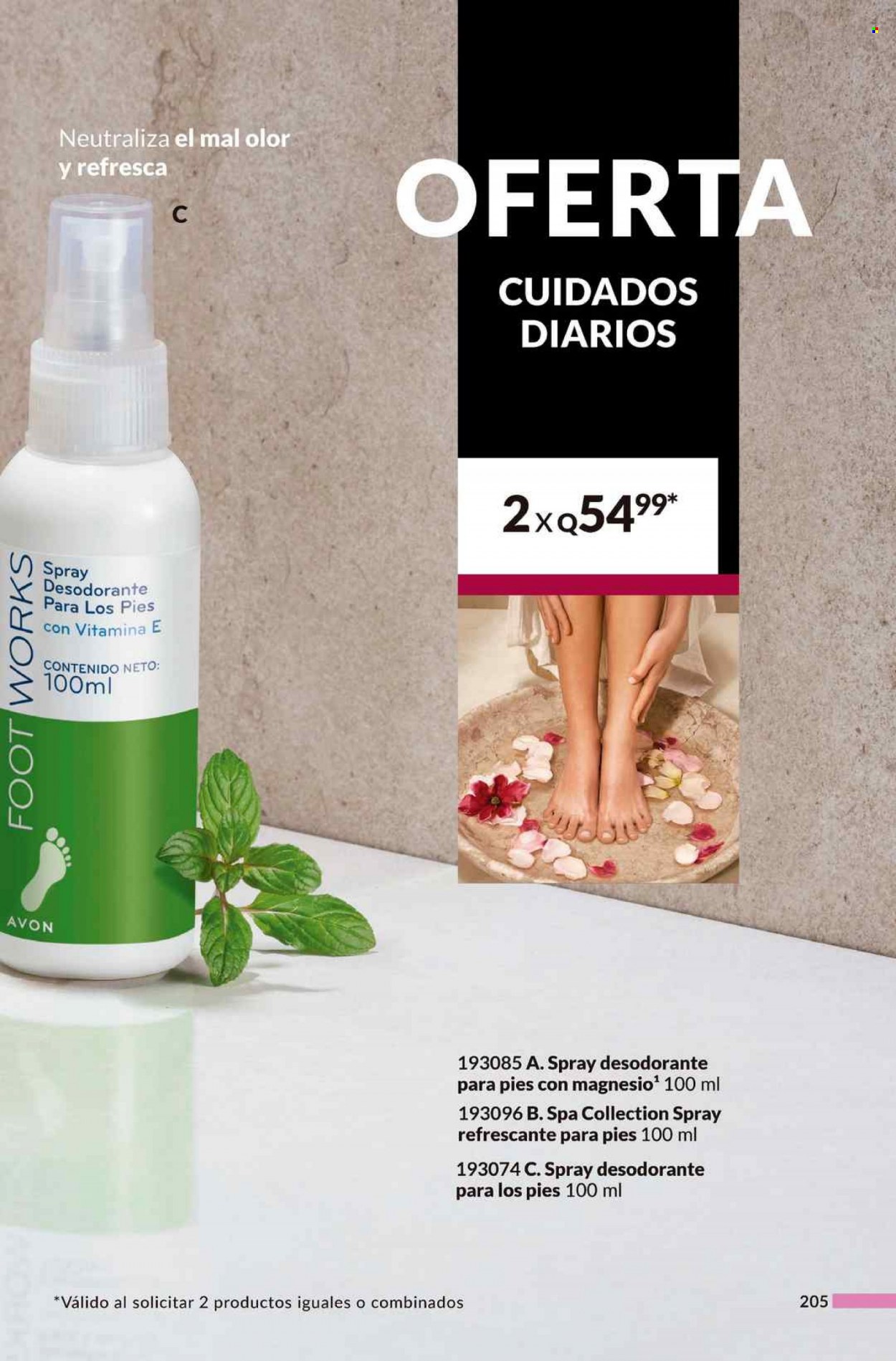 Catálogo Avon. Página 205