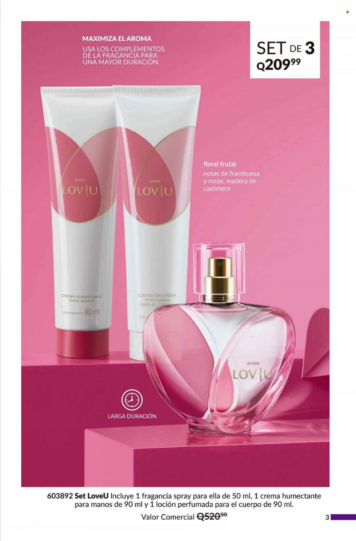 Catálogo Avon. Página 3