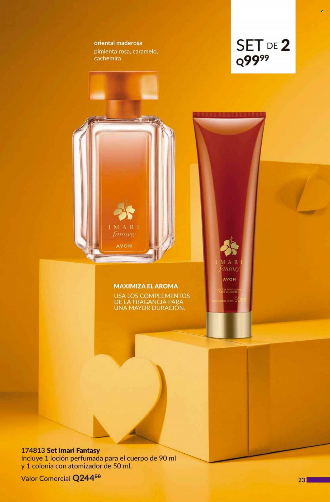 Catálogo Avon. Página 23