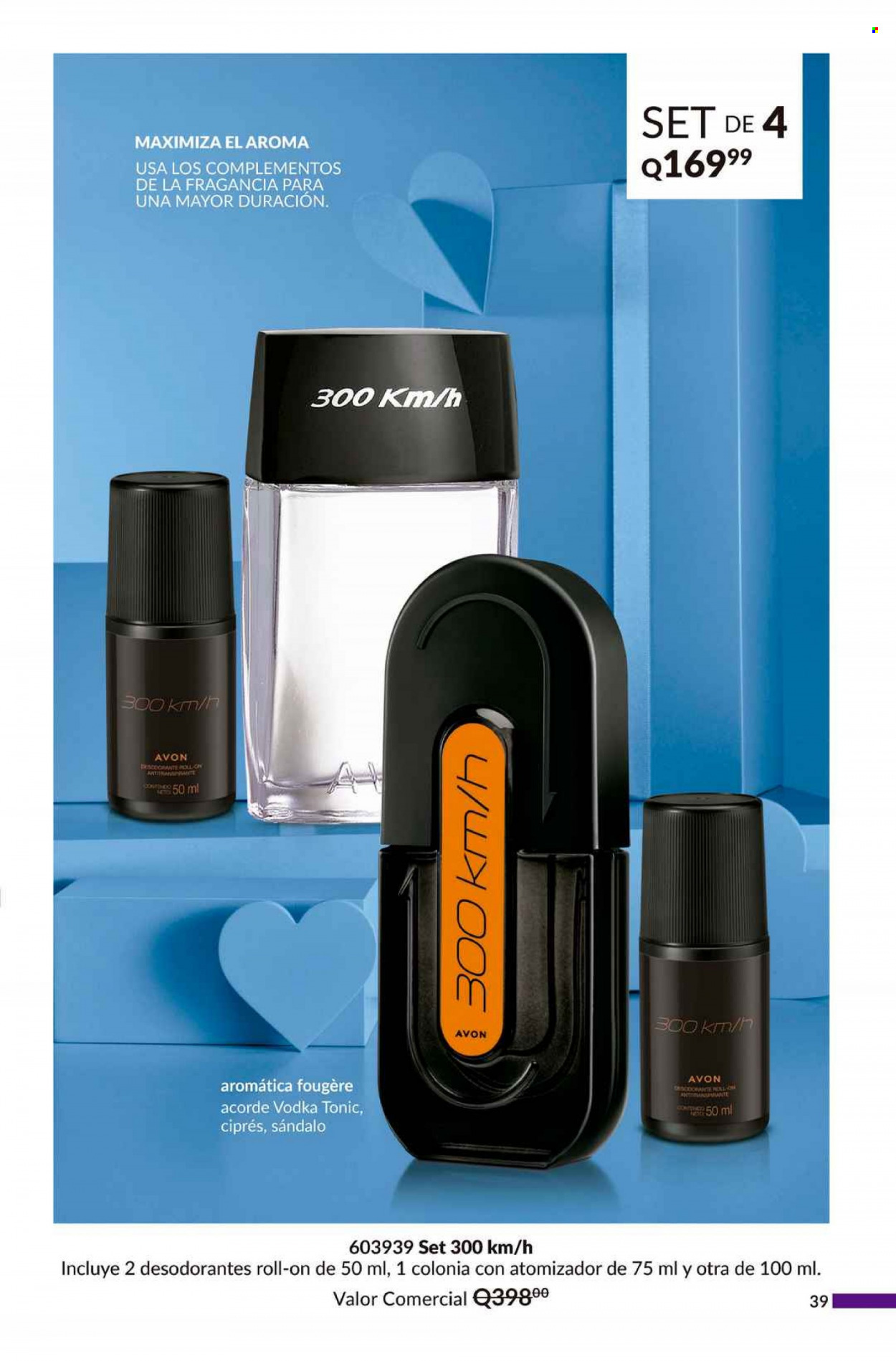 Catálogo Avon. Página 39