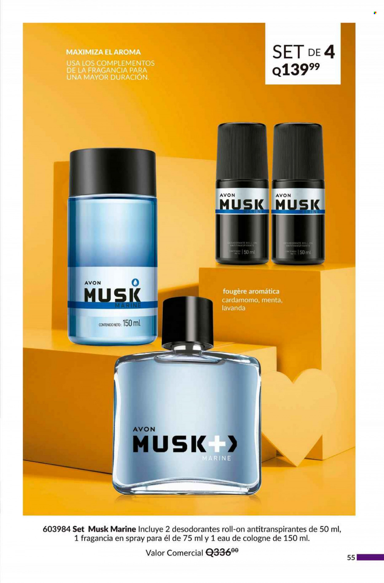 Catálogo Avon. Página 55