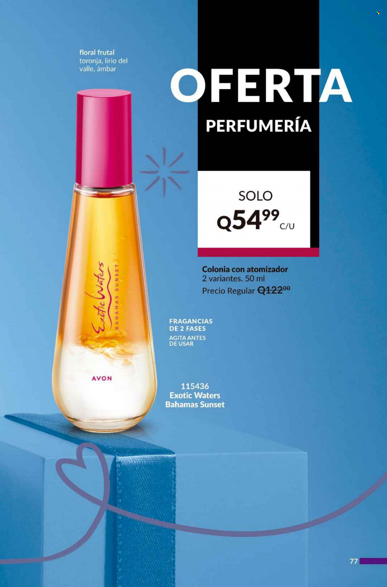 Catálogo Avon. Página 77