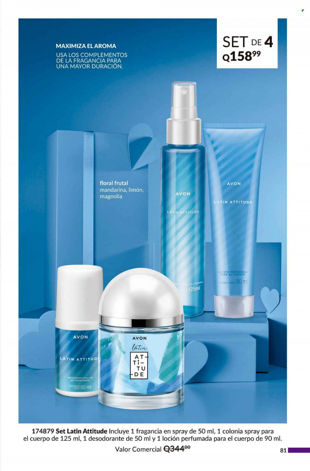 Catálogo Avon. Página 81