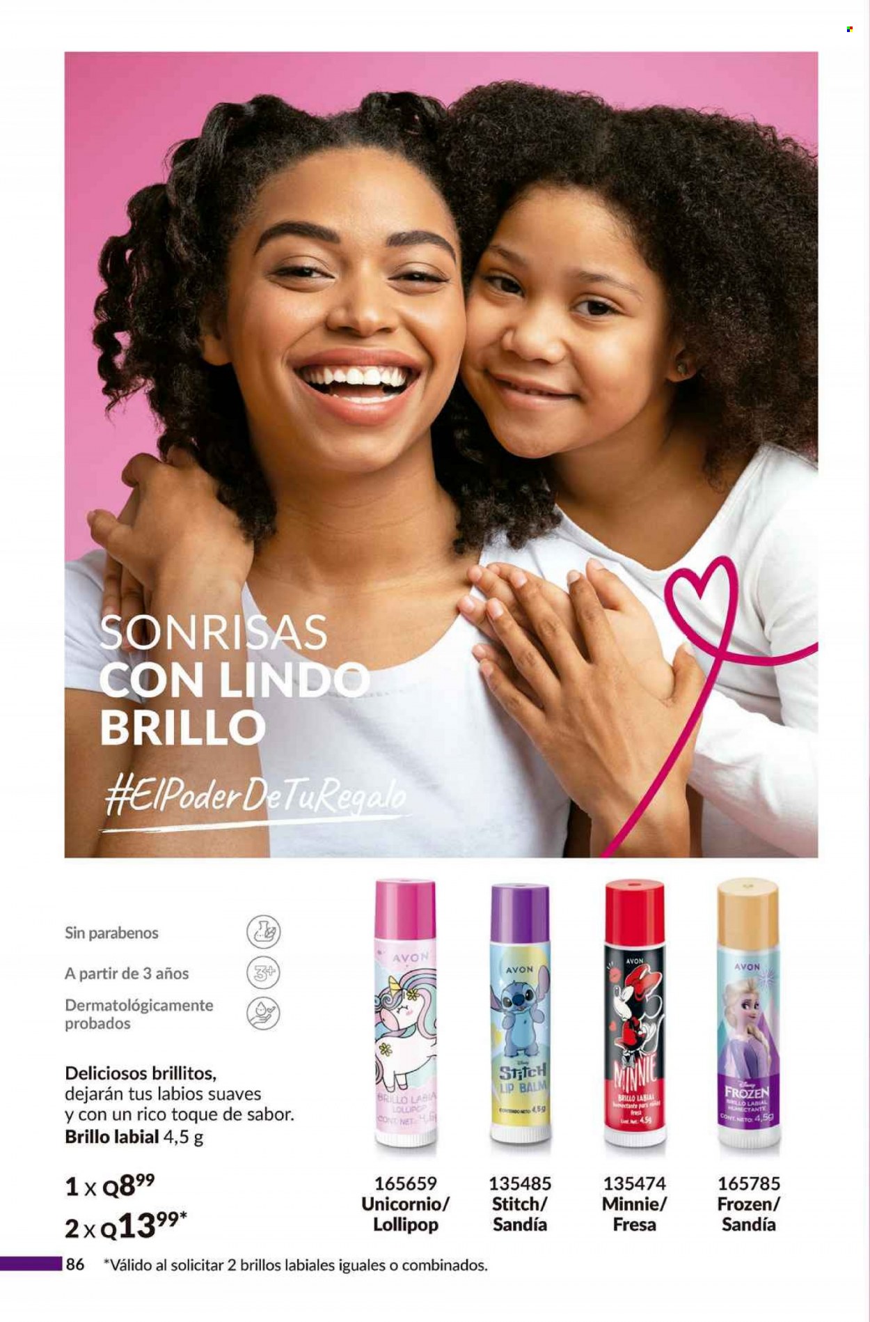 Catálogo Avon. Página 86
