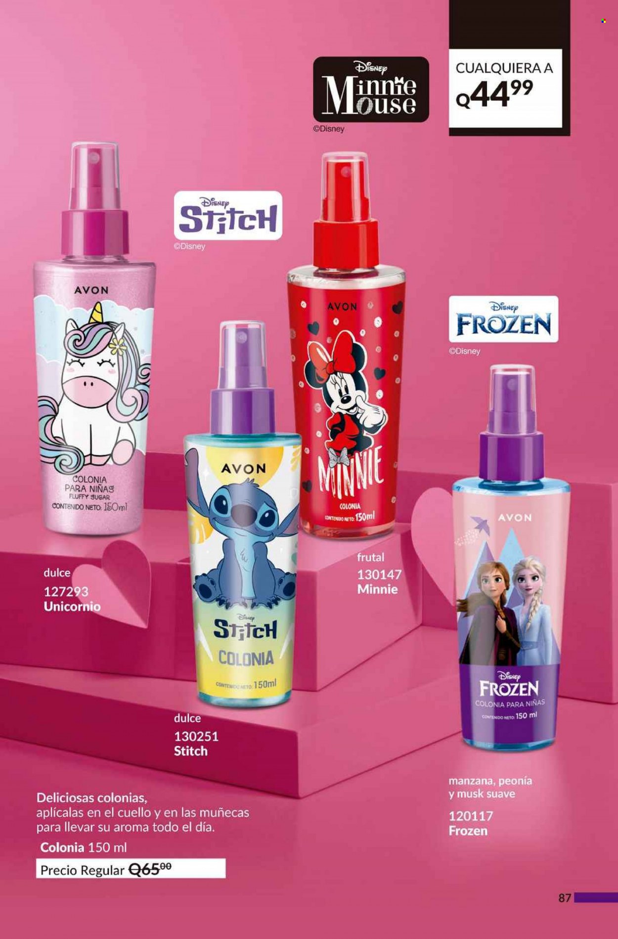Catálogo Avon. Página 87