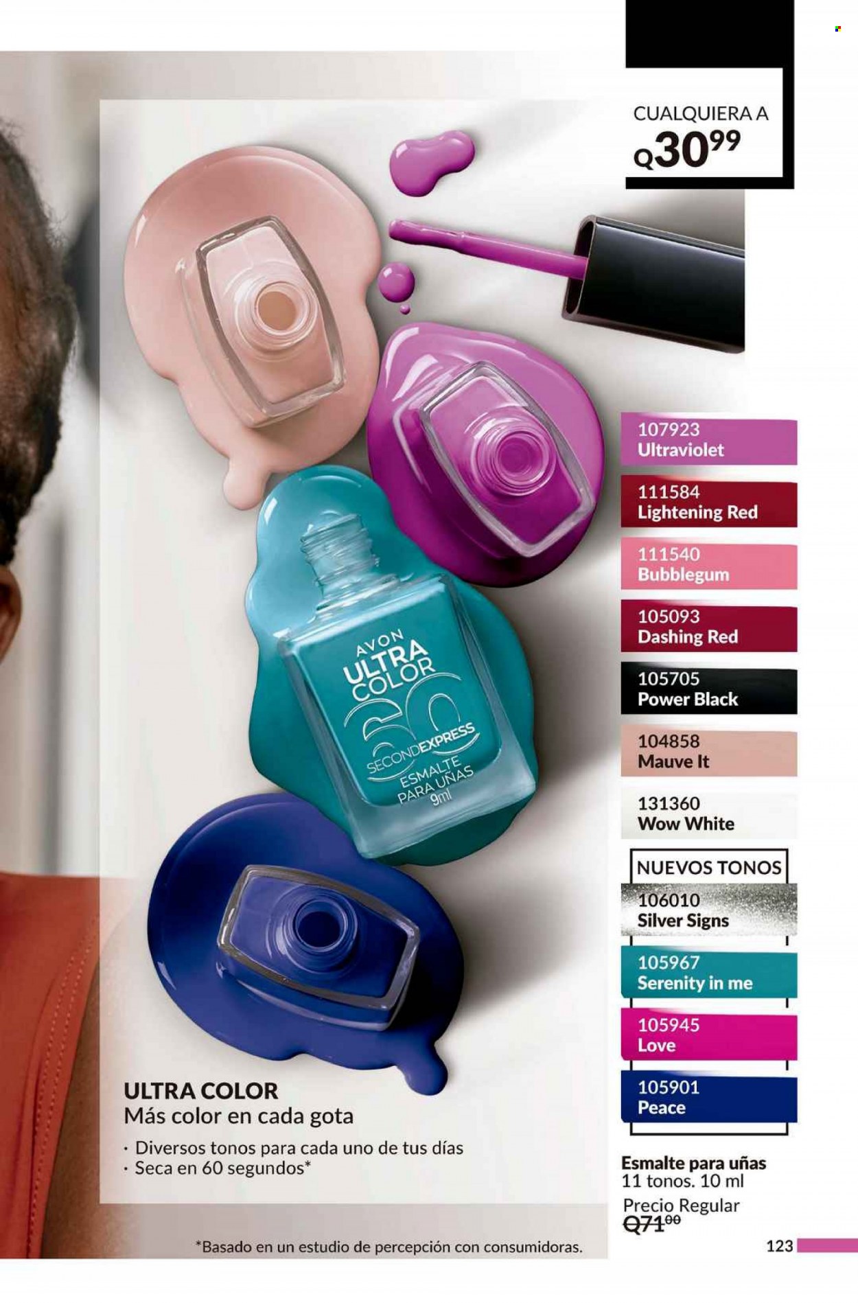 Catálogo Avon. Página 123