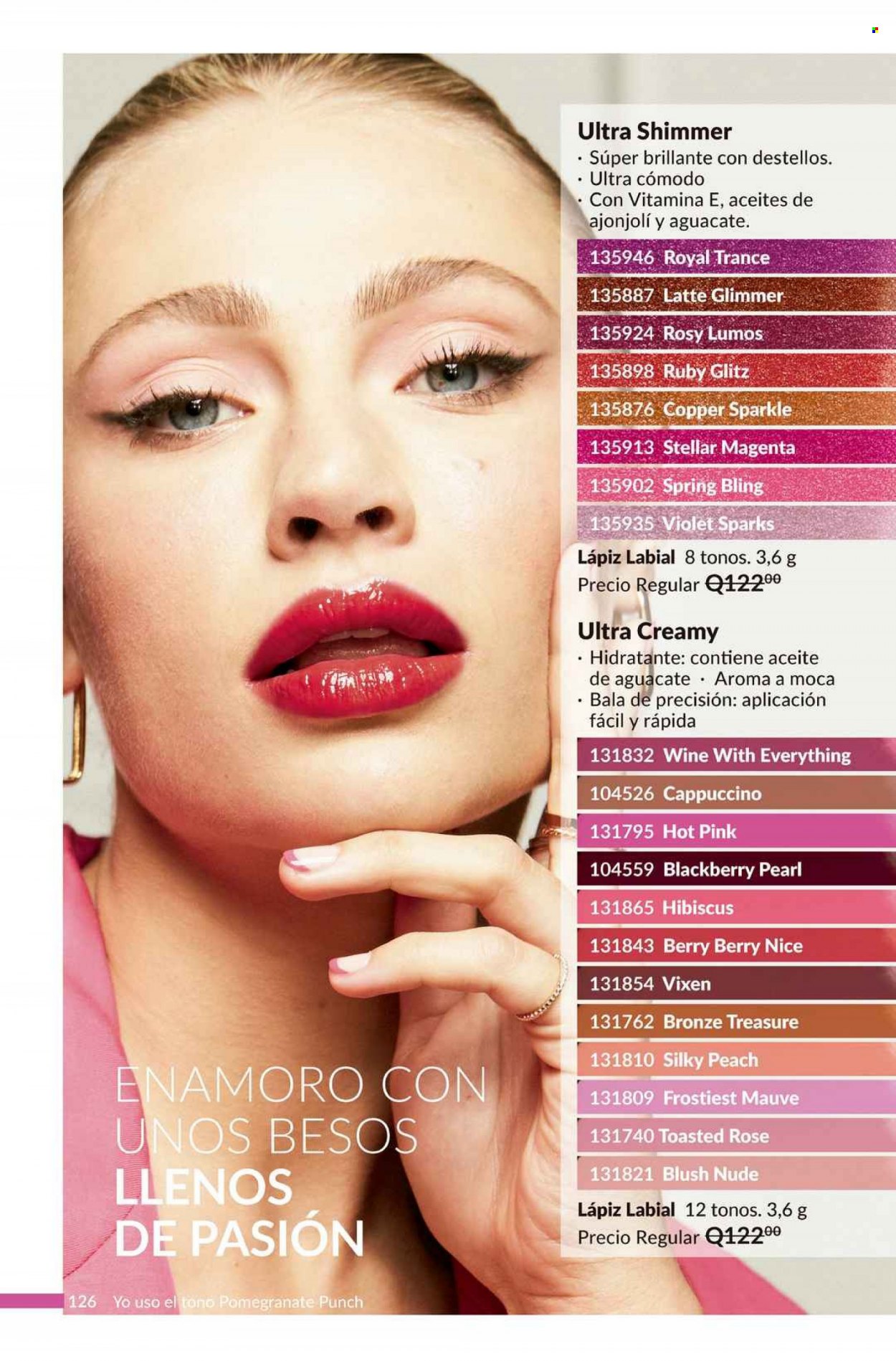 Catálogo Avon. Página 126