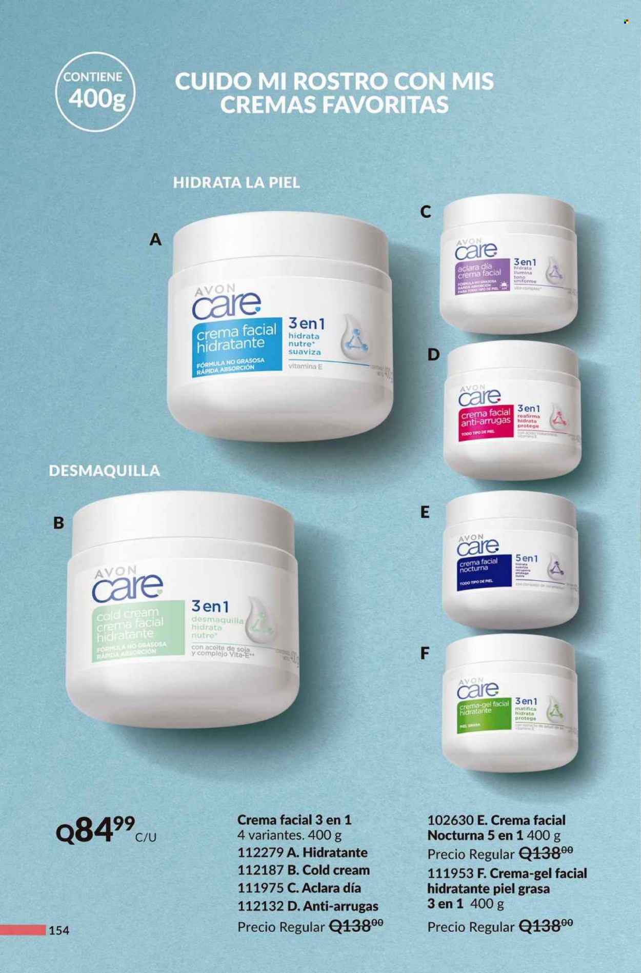 Catálogo Avon. Página 154