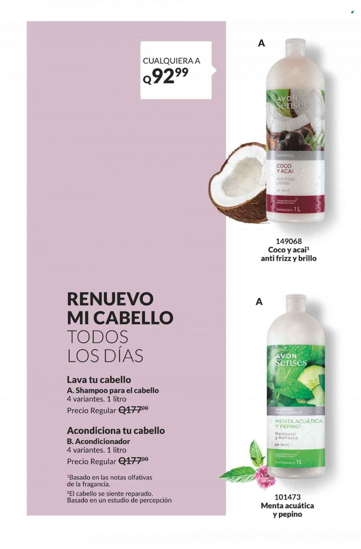 Catálogo Avon. Página 184