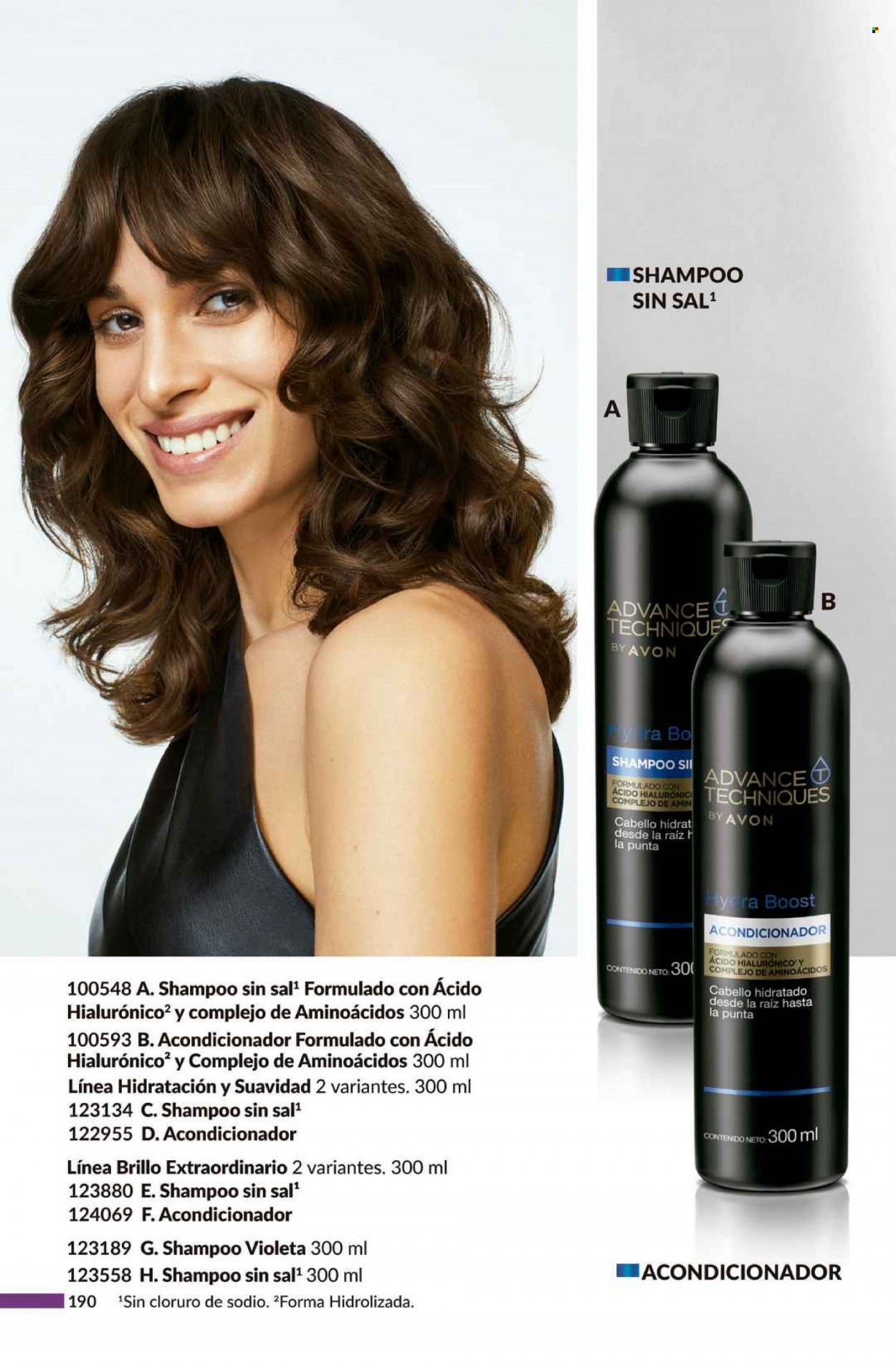 Catálogo Avon. Página 190