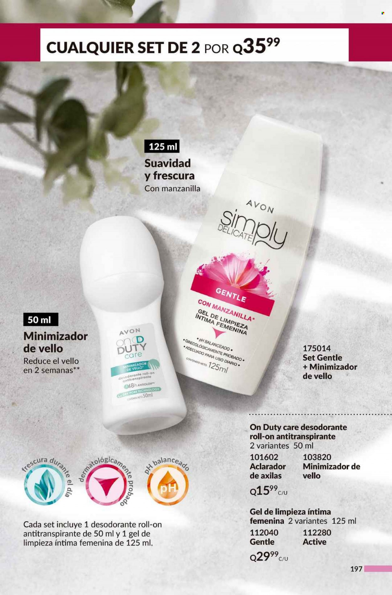 Catálogo Avon. Página 197