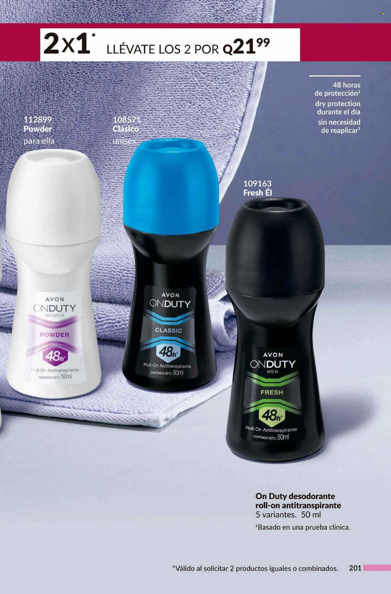 Catálogo Avon. Página 201