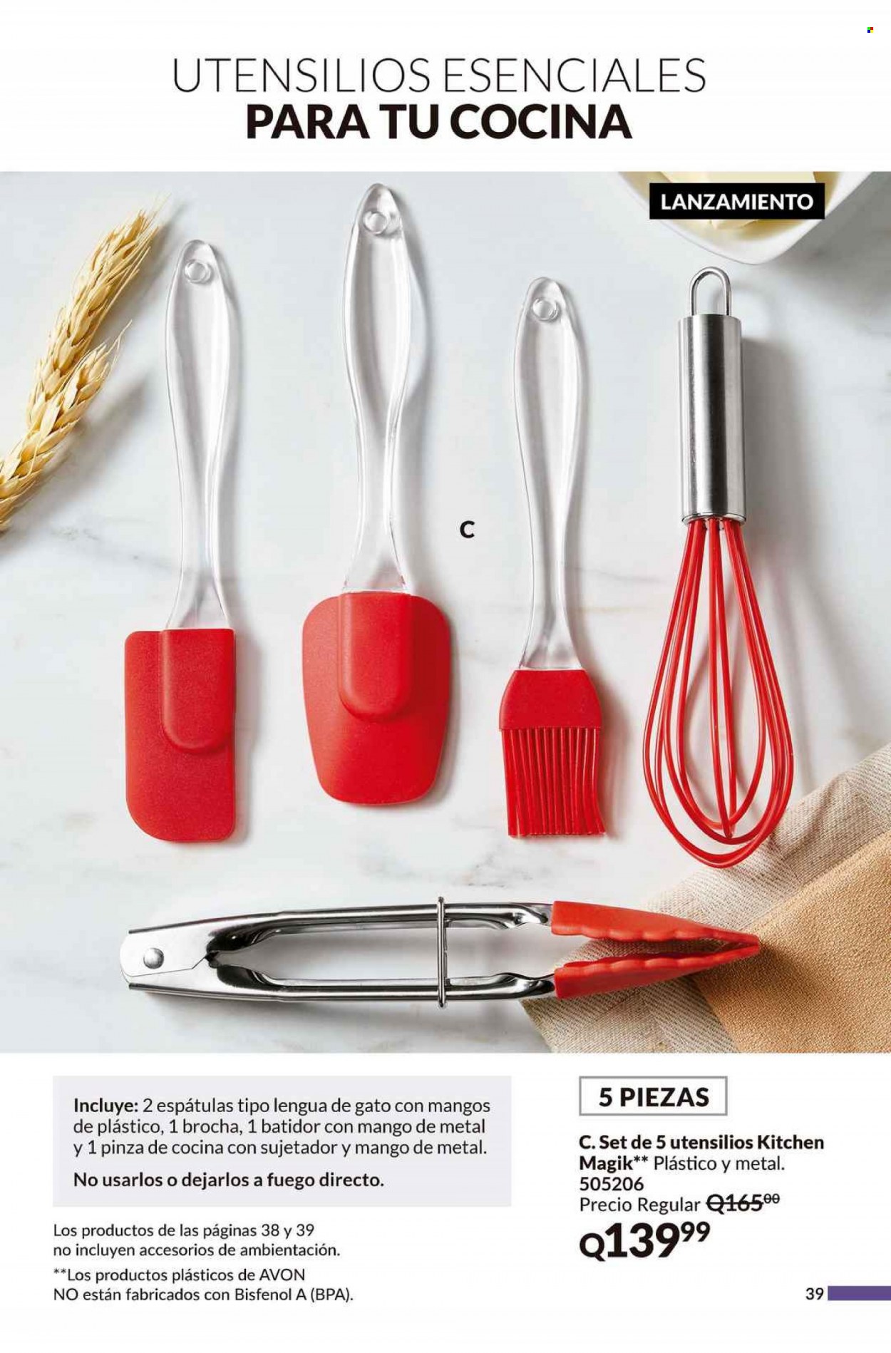 Catálogo Avon. Página 39