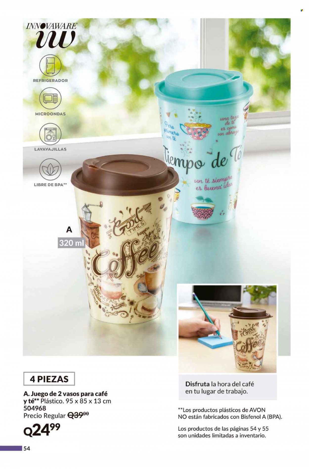 Catálogo Avon. Página 54