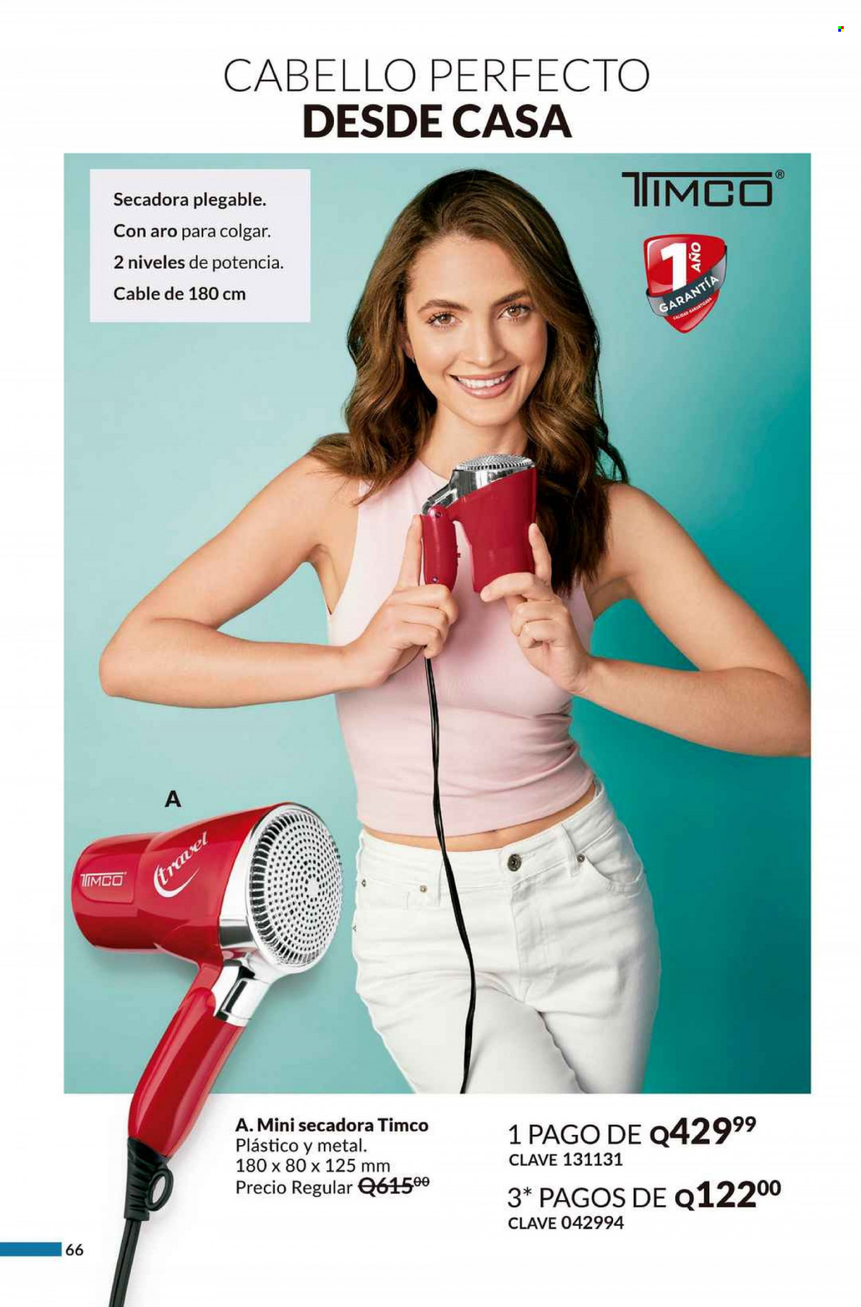 Catálogo Avon. Página 66