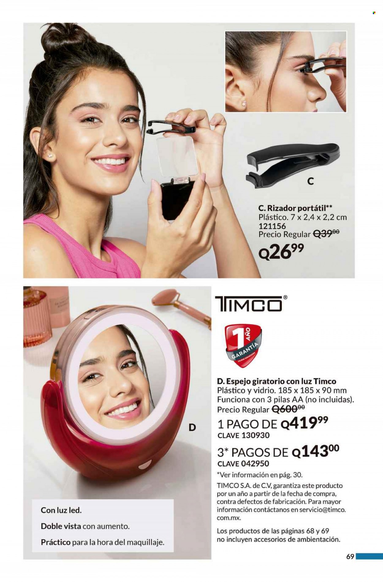 Catálogo Avon. Página 69