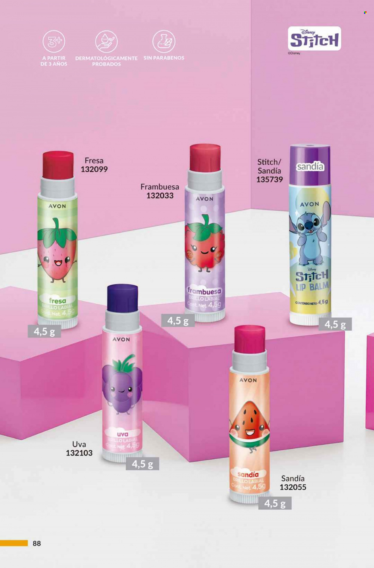 Catálogo Avon. Página 88