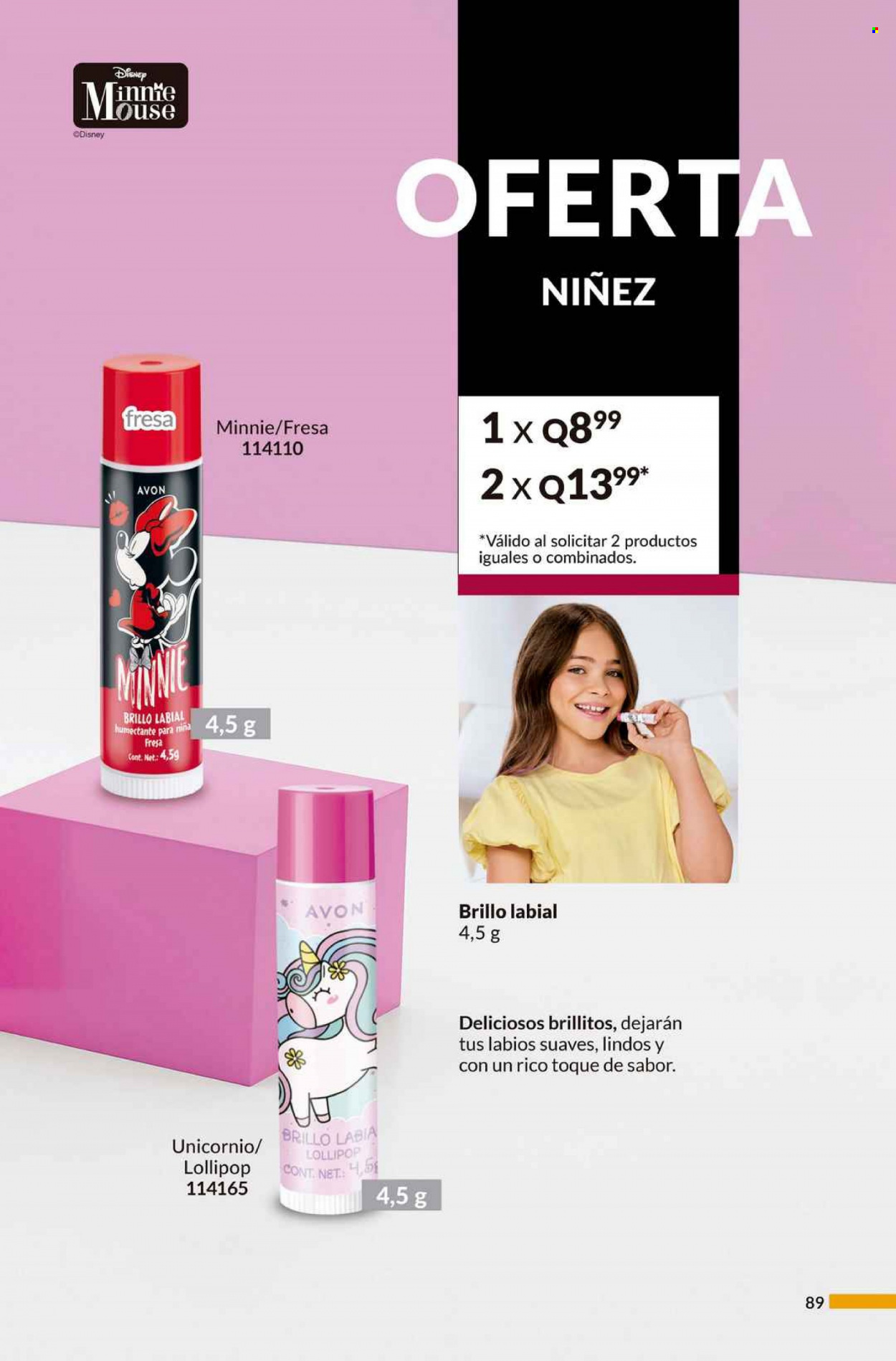Catálogo Avon. Página 89