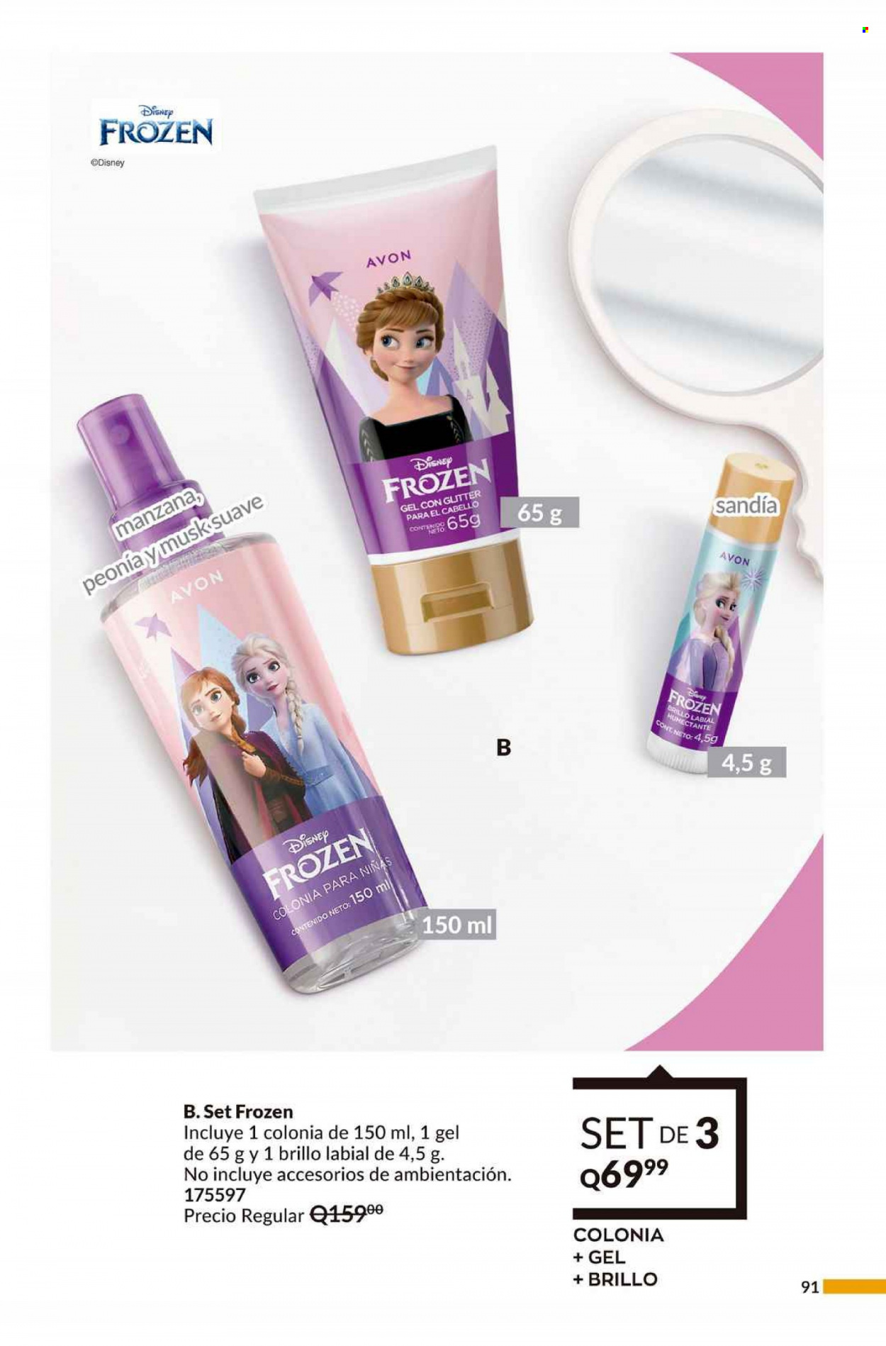 Catálogo Avon. Página 91