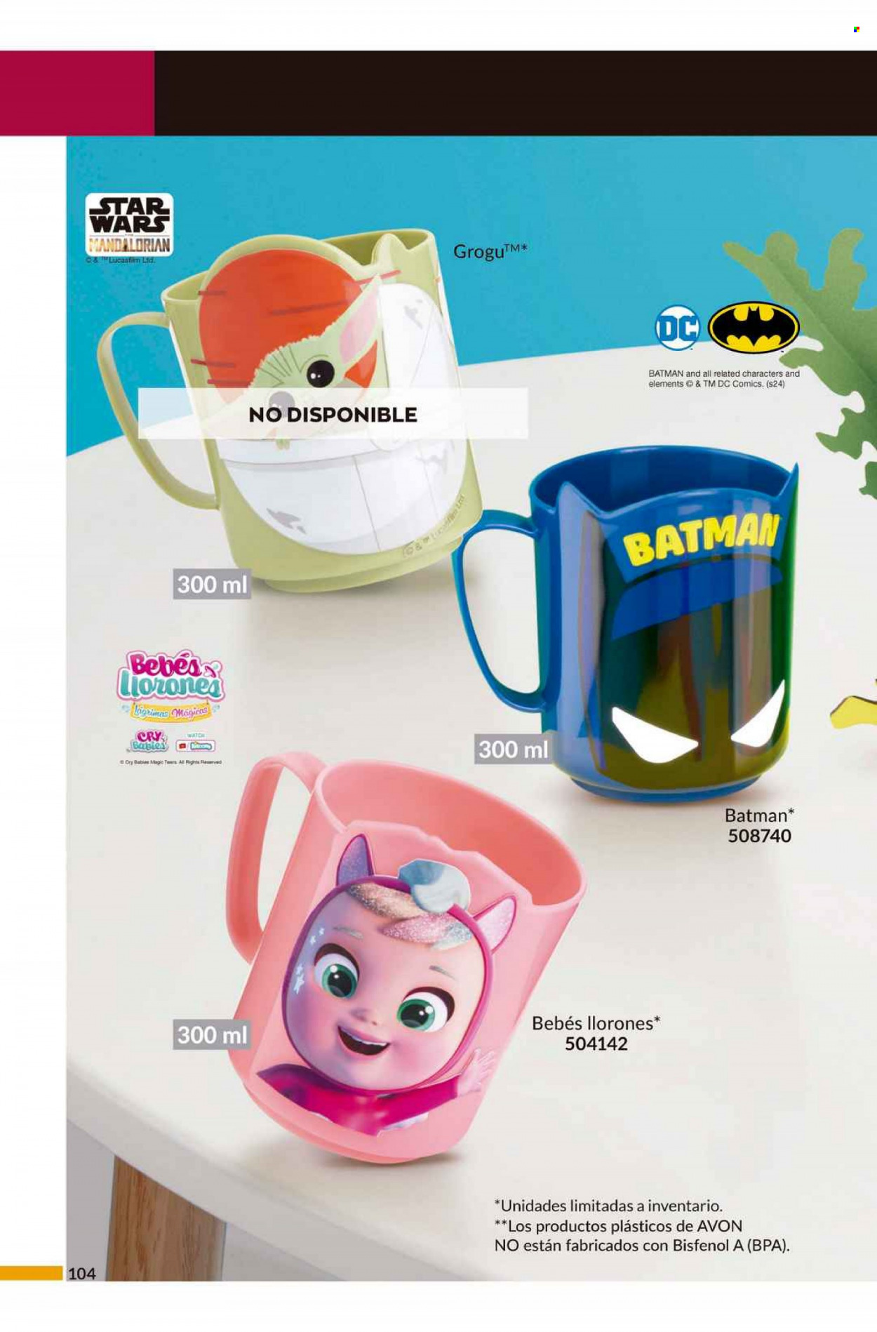 Catálogo Avon. Página 104