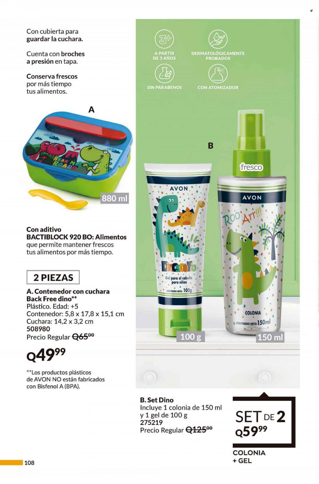 Catálogo Avon. Página 108