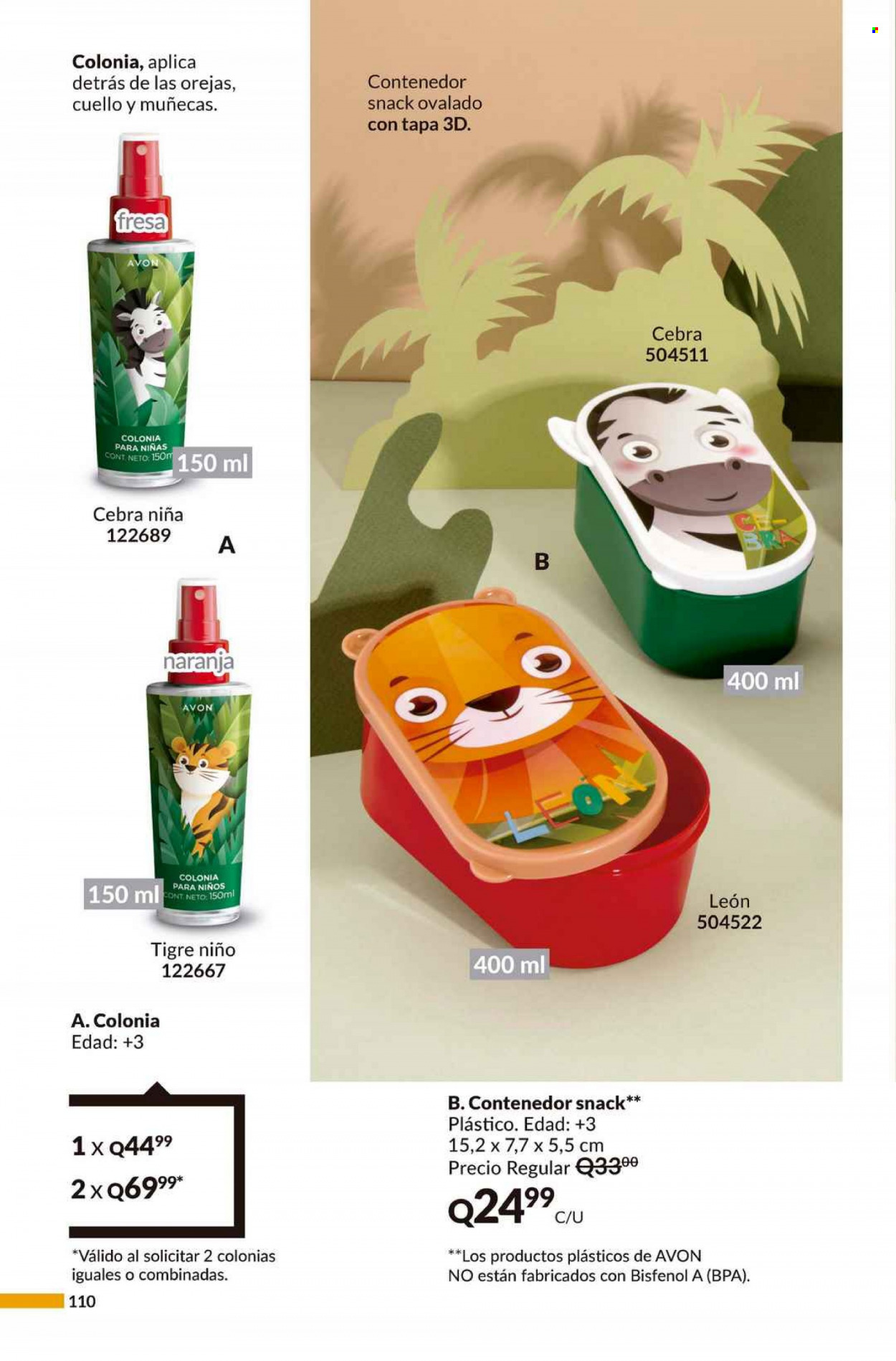 Catálogo Avon. Página 110