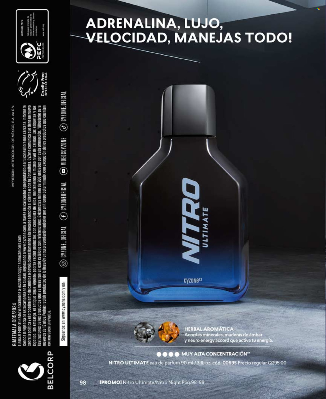 Catálogo Cyzone. Página 106