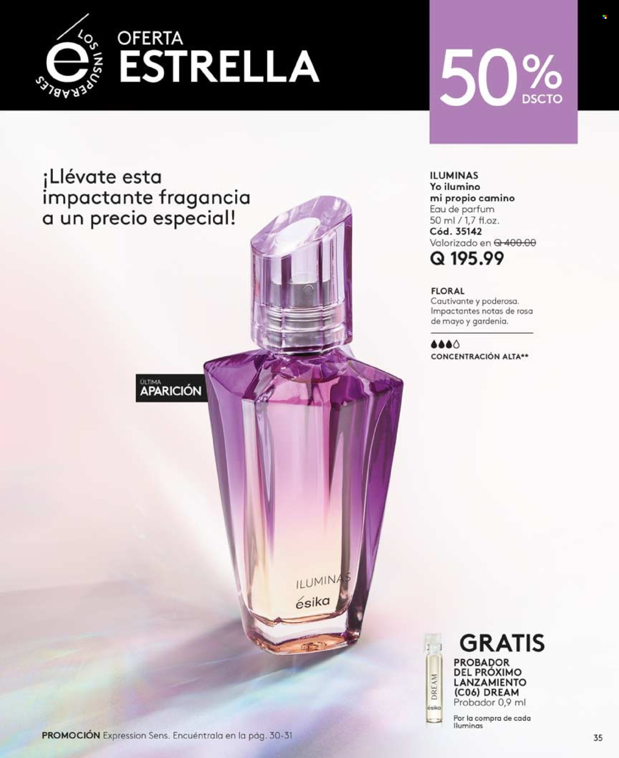 Catálogo Ésika. Página 35
