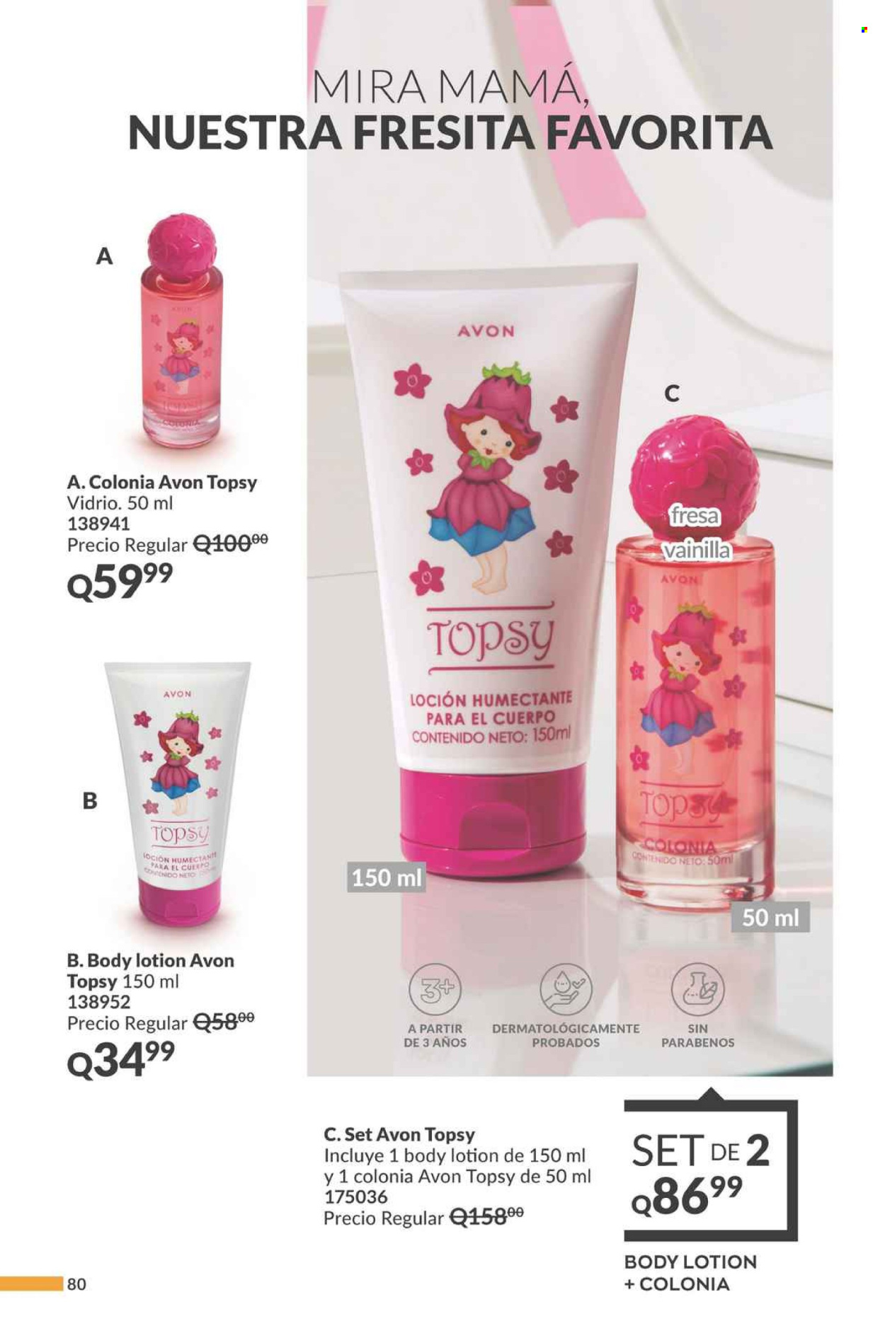Catálogo Avon - 7.2.2024 - 13.3.2024. Página 80