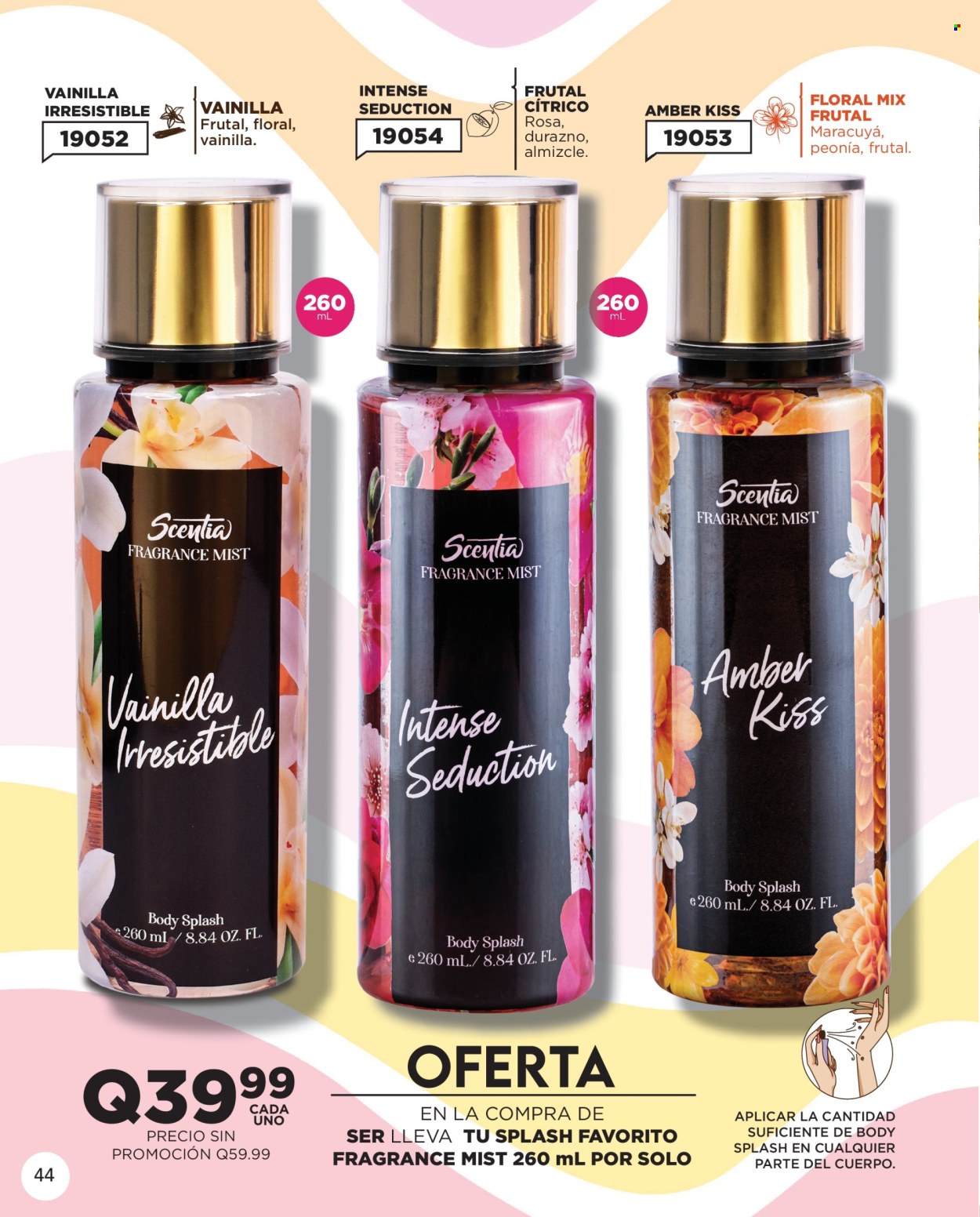Catálogo Scentia. Página 44