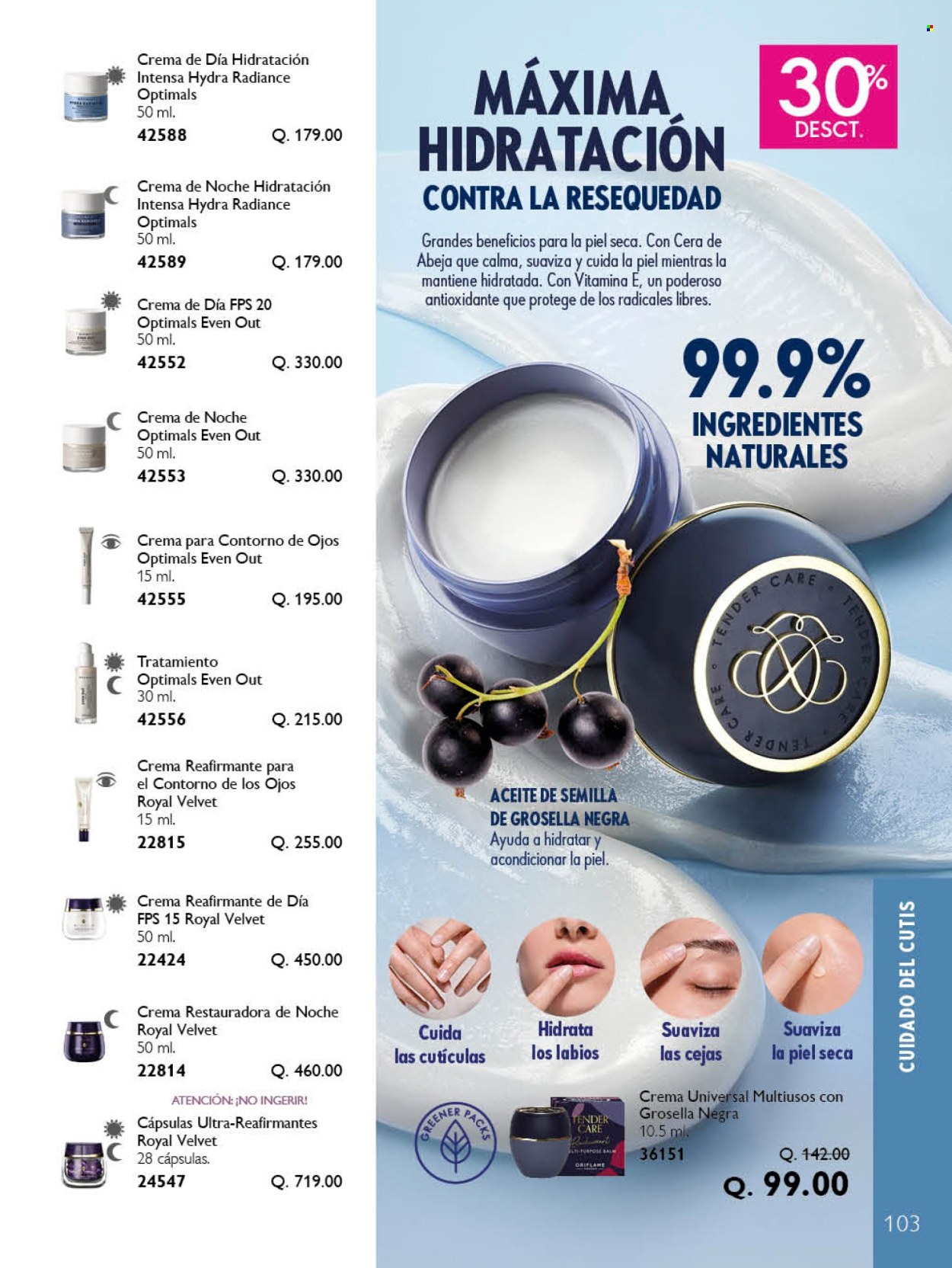 Catálogo Oriflame - 1.4.2024 - 30.4.2024. Página 104