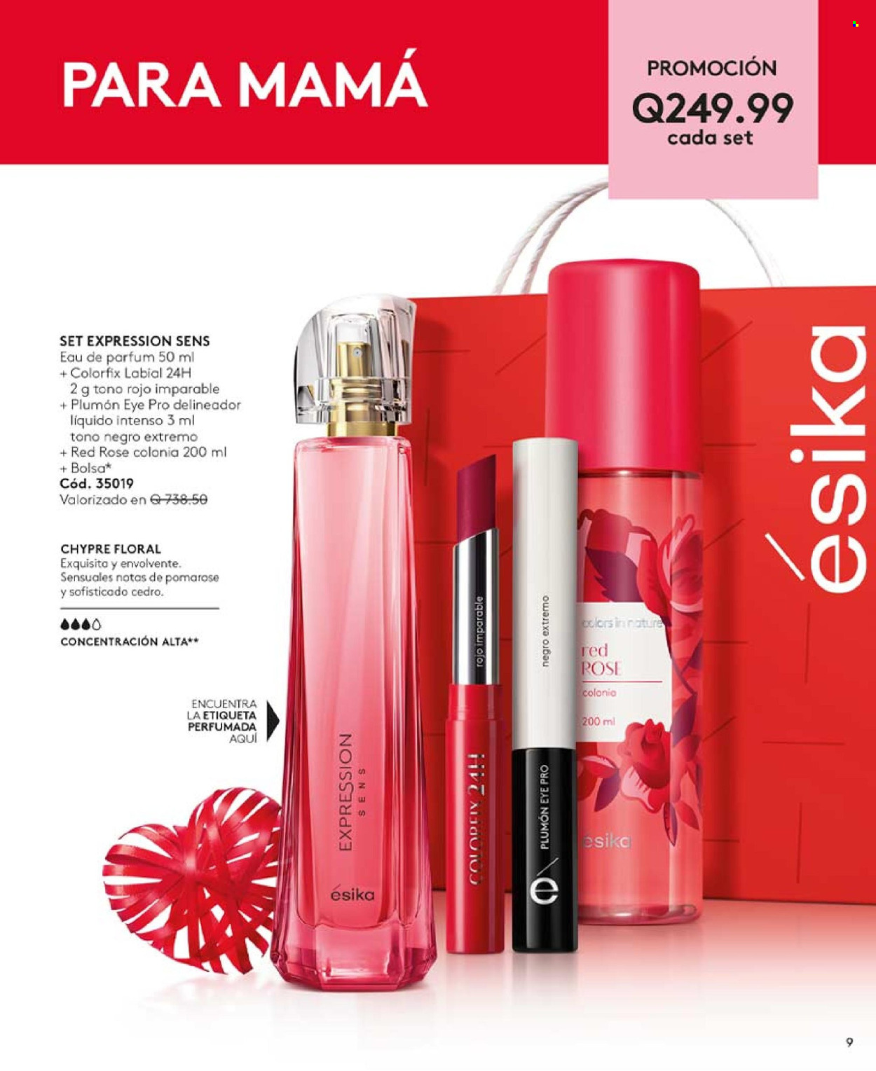 Catálogo Ésika. Página 9