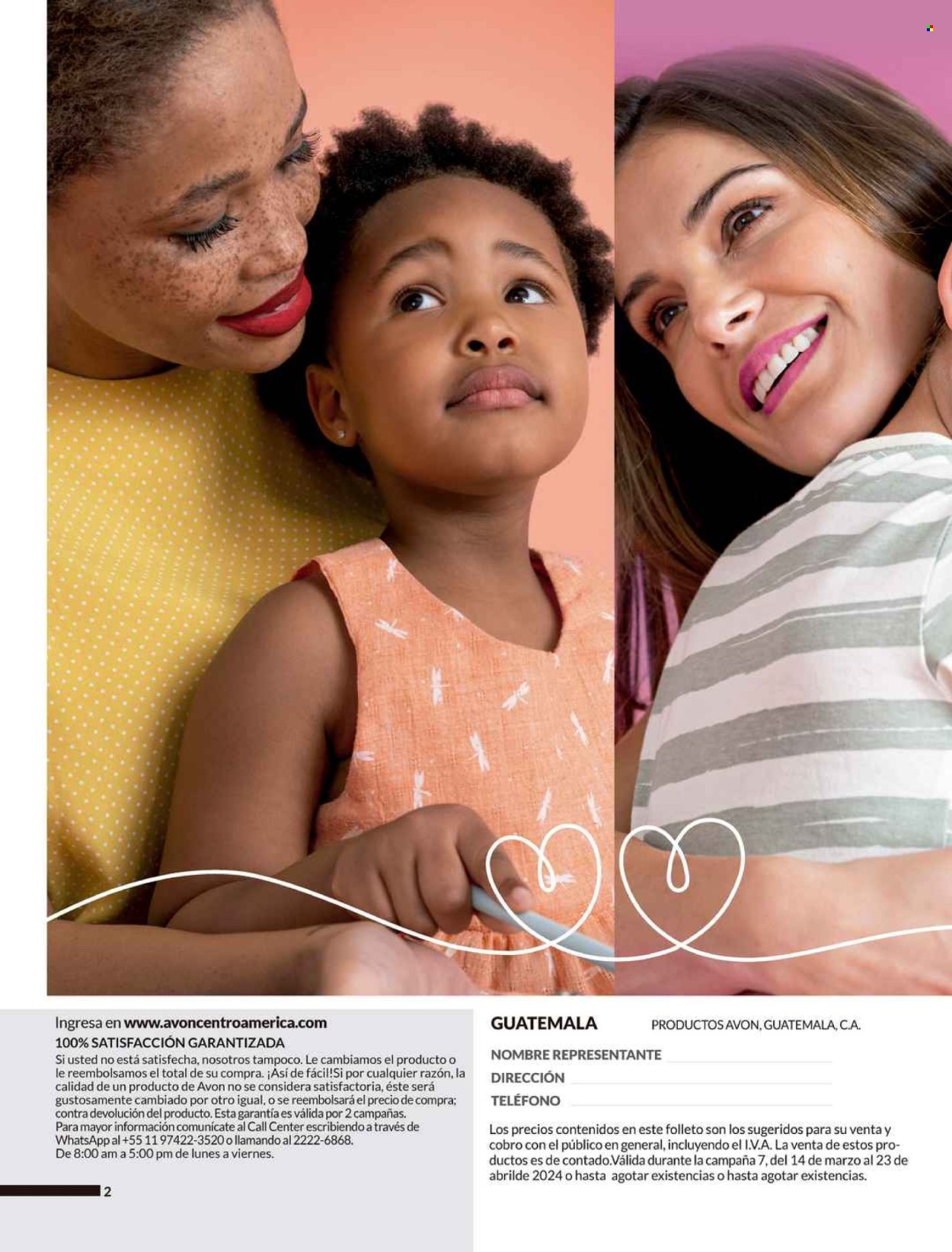 Catálogo Avon - 14.3.2024 - 23.4.2024. Página 2