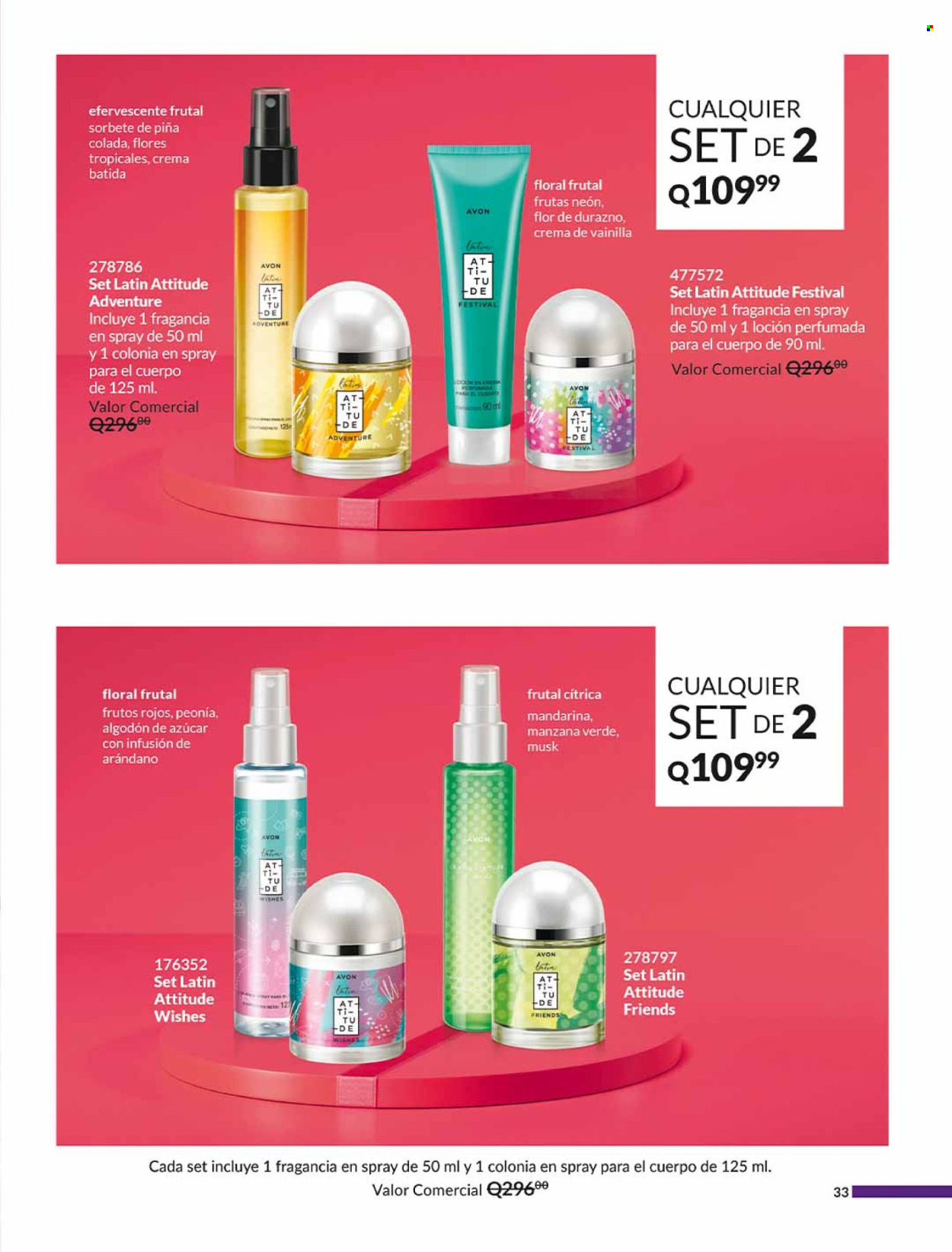 Catálogo Avon - 14.3.2024 - 23.4.2024. Página 33