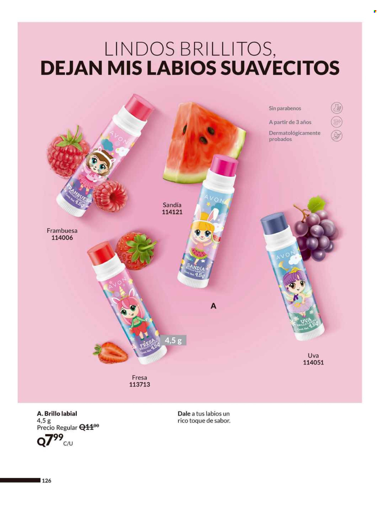 Catálogo Avon - 14.3.2024 - 23.4.2024. Página 126