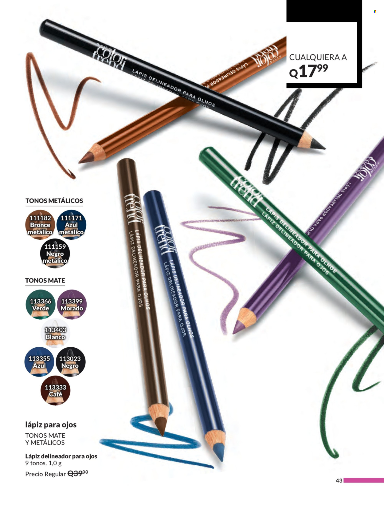 Catálogo Avon - 5.4.2024 - 13.5.2024. Página 43
