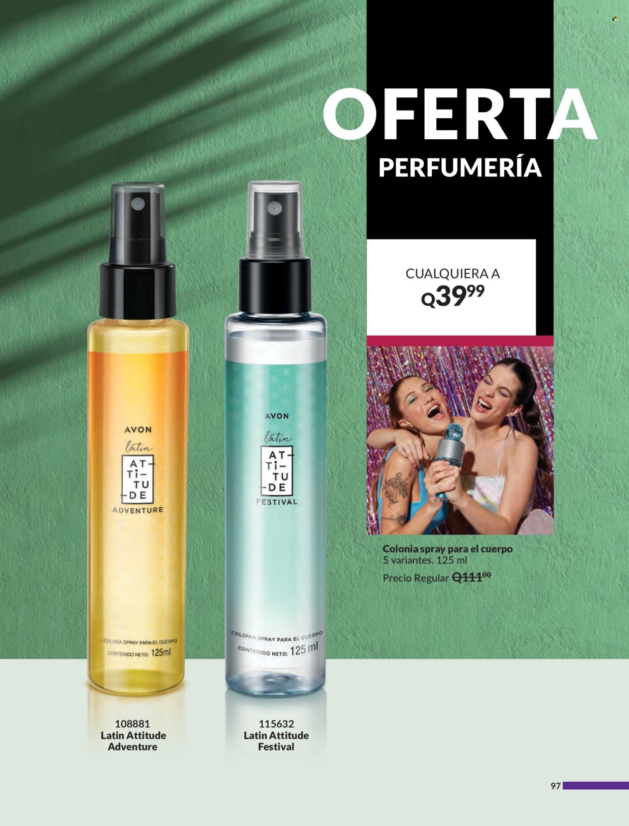 Catálogo Avon - 5.4.2024 - 13.5.2024. Página 97