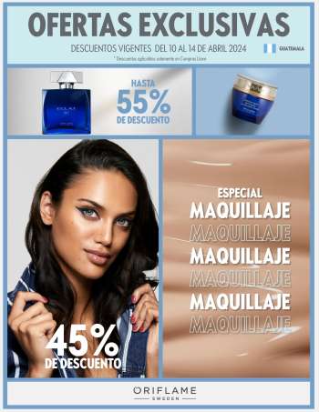Folleto actual Oriflame - 10.4.2024 - 14.4.2024.