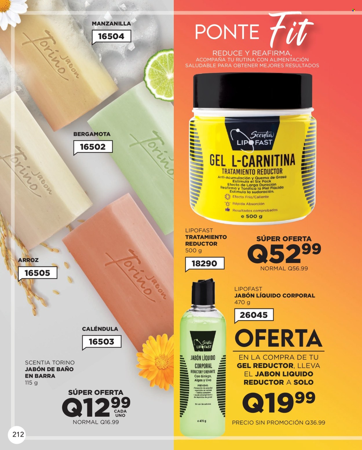 Catálogo Scentia. Página 218