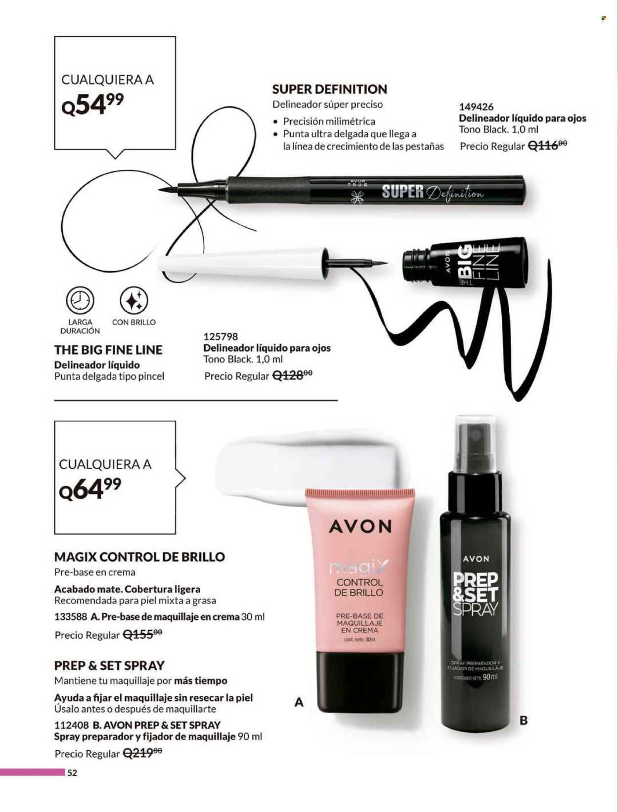 Catálogo Avon - 24.4.2024 - 30.5.2024. Página 52