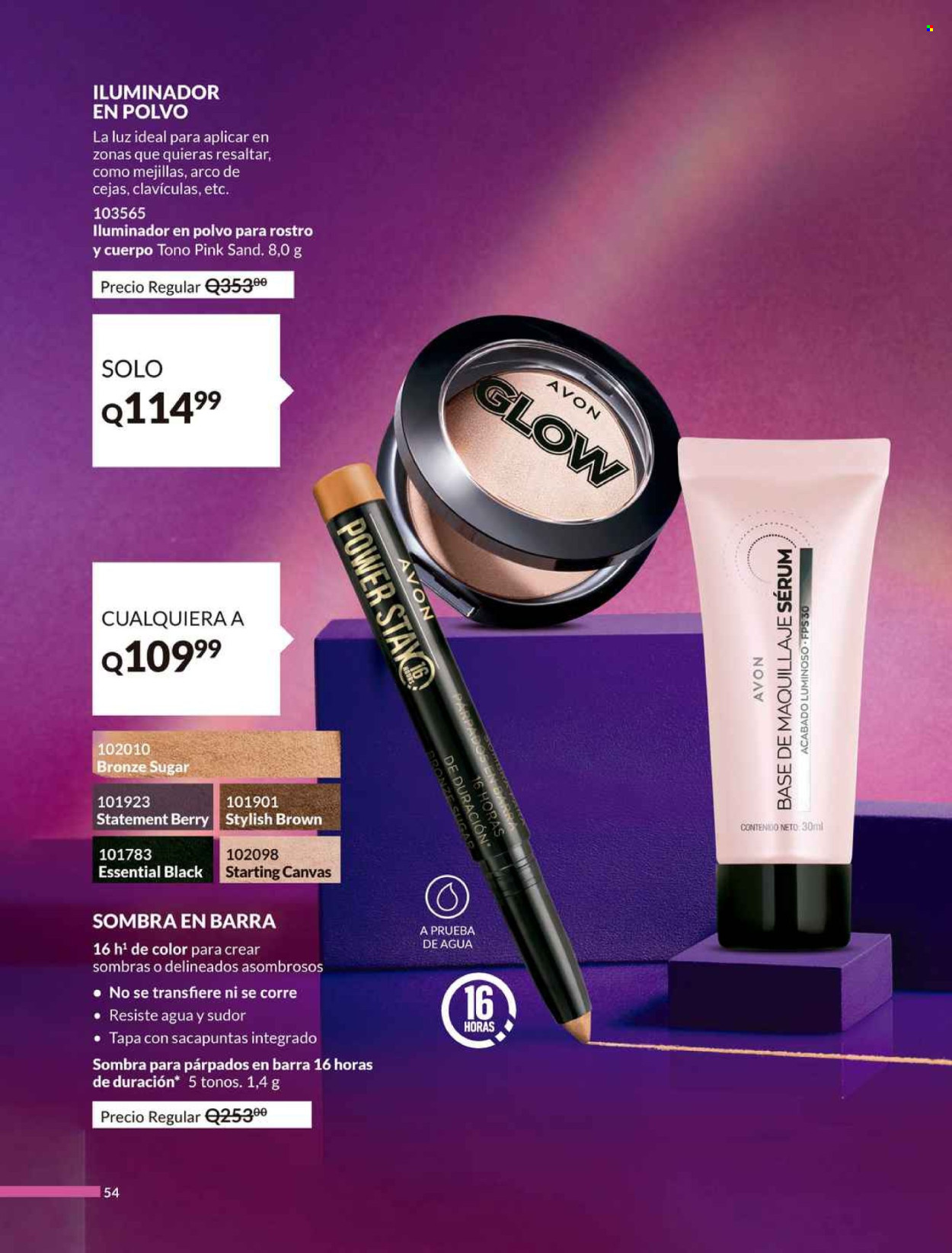 Catálogo Avon - 24.4.2024 - 30.5.2024. Página 54