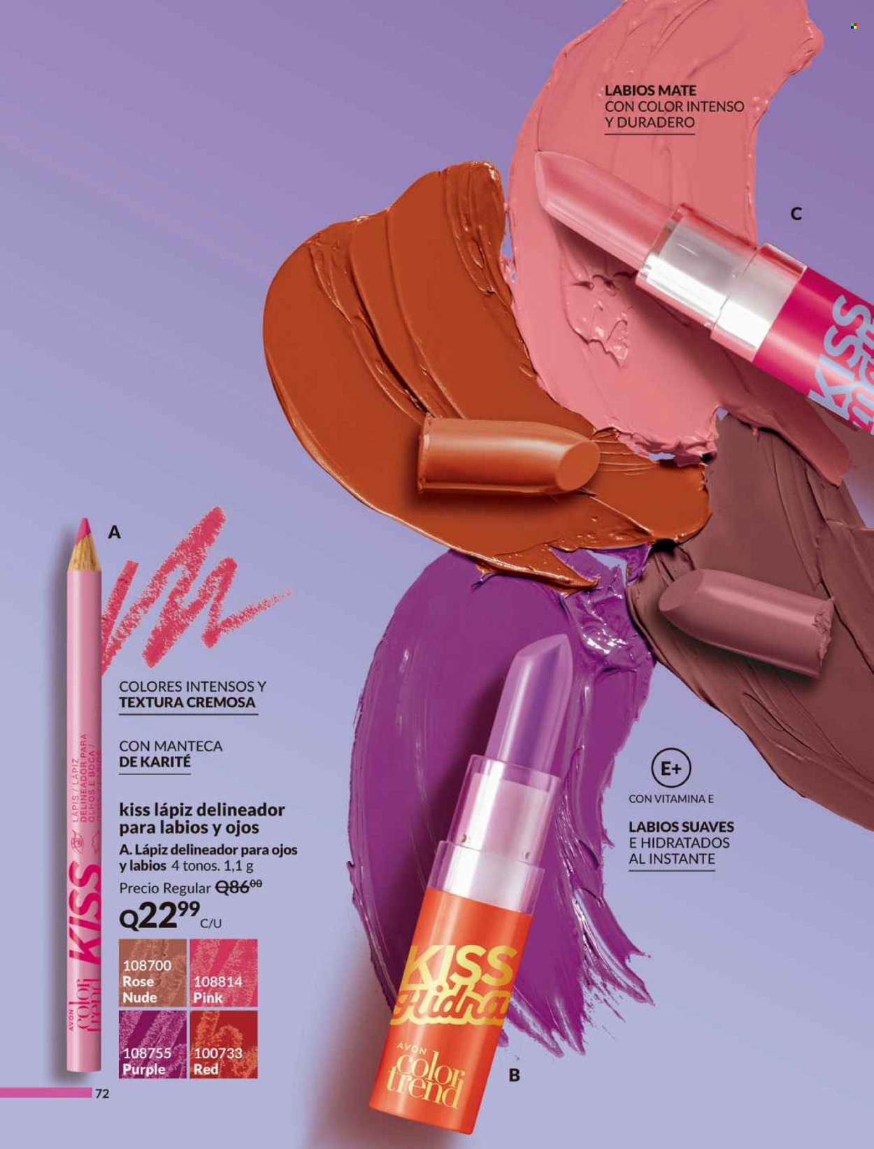 Catálogo Avon - 24.4.2024 - 30.5.2024. Página 72