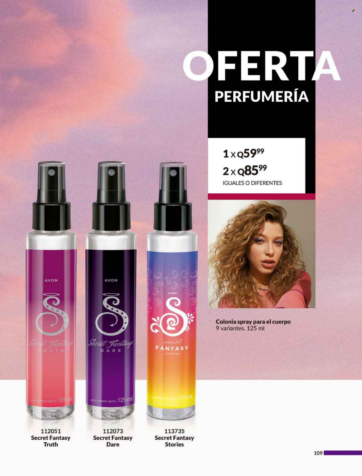 Catálogo Avon - 24.4.2024 - 30.5.2024. Página 109