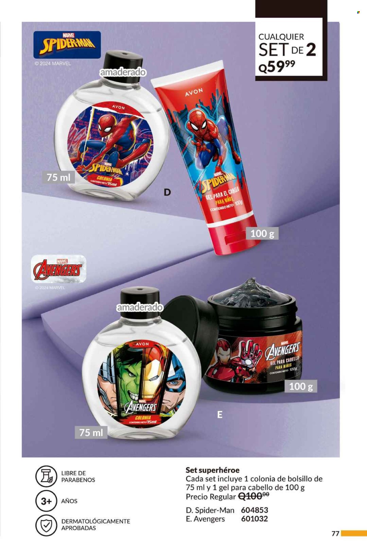 Catálogo Avon - 24.4.2024 - 30.5.2024. Página 77