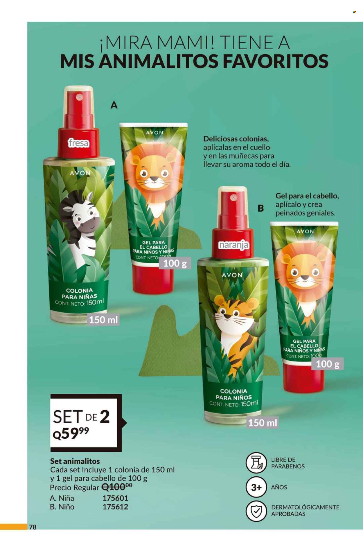 Catálogo Avon - 24.4.2024 - 30.5.2024. Página 78