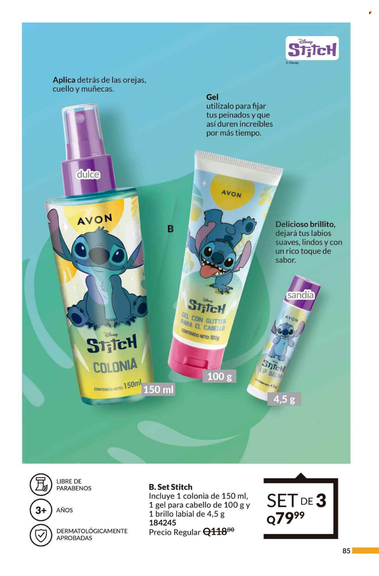 Catálogo Avon - 24.4.2024 - 30.5.2024. Página 85