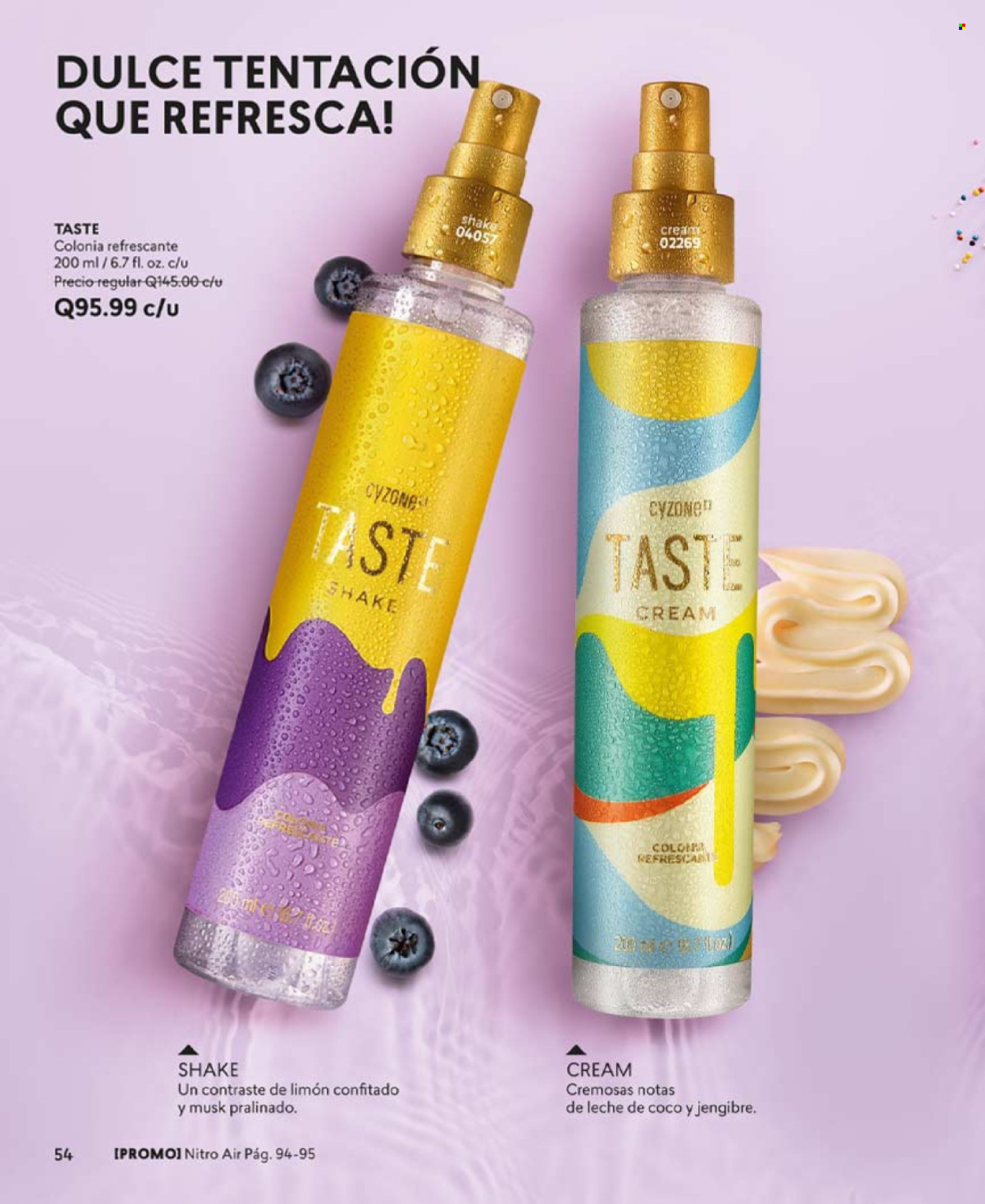 Catálogo Cyzone. Página 54