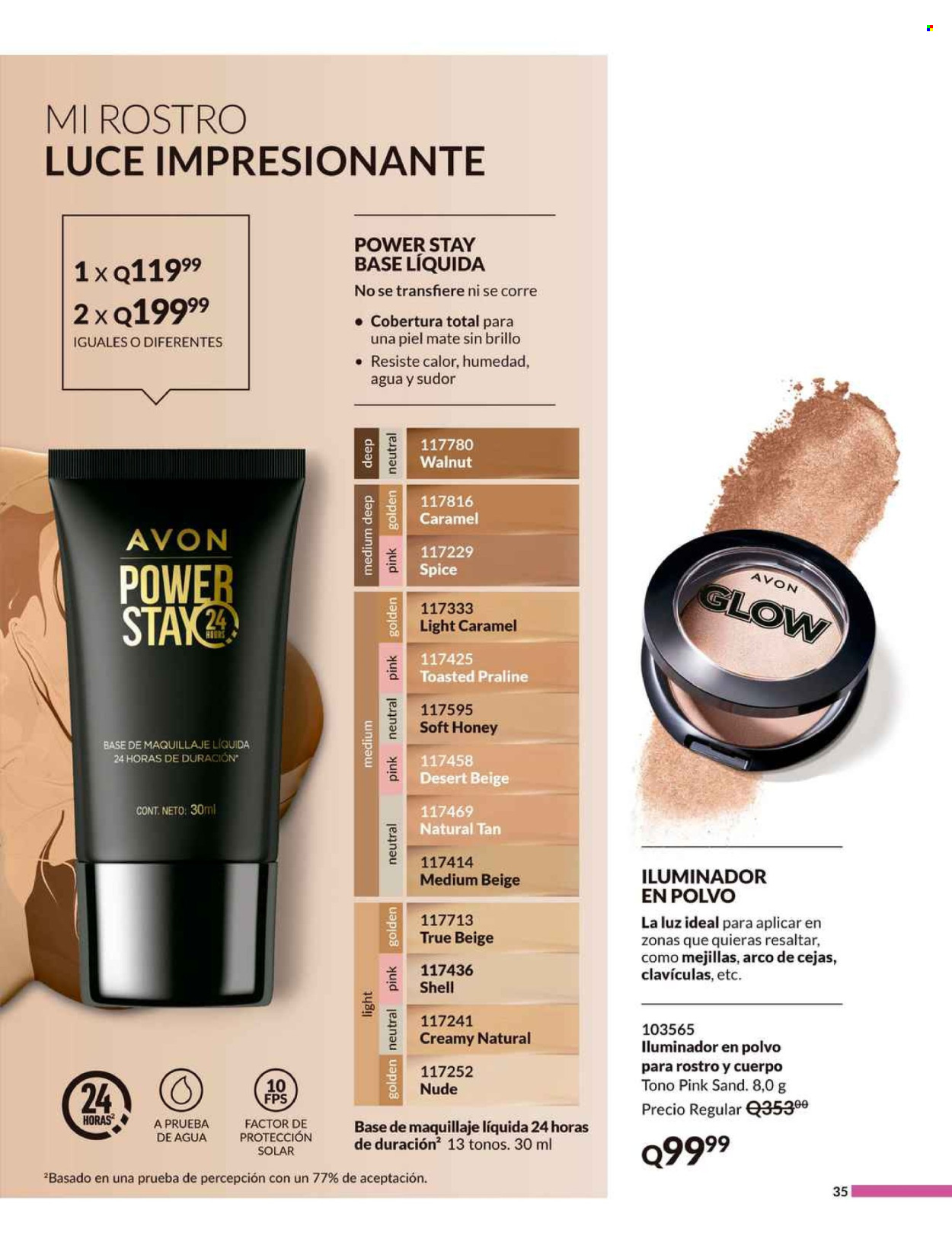 Catálogo Avon - 14.5.2024 - 18.6.2024. Página 35